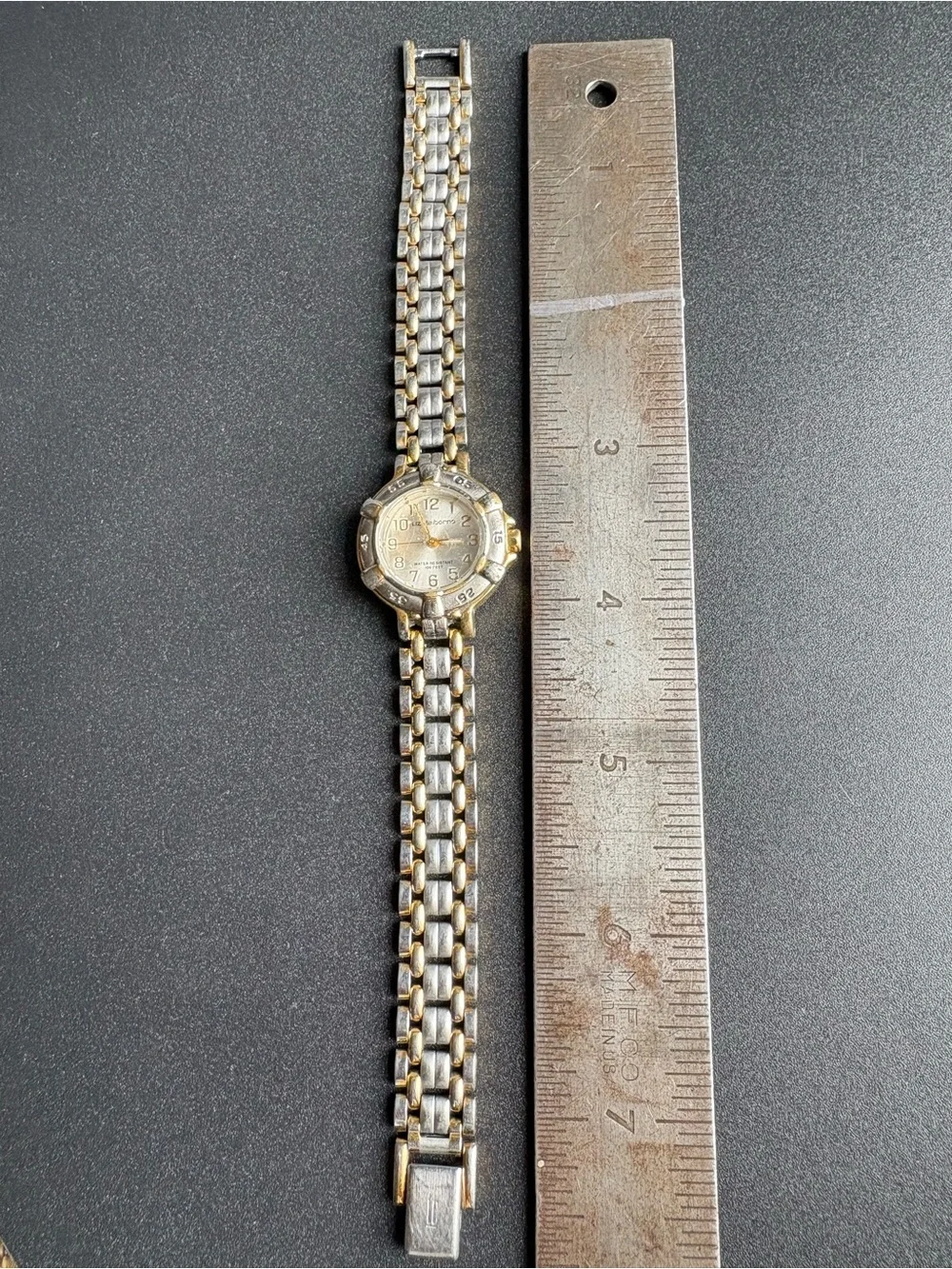 Two-Tone Women's Vintage Bracelet Watch - Gold and Silver